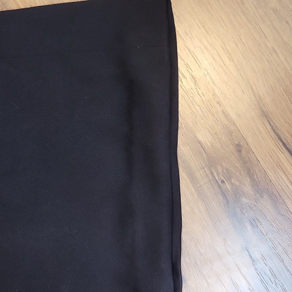 LAFAYETTE 148 New York Black Acetate Viscose Wide Leg Pants - Picture 14 of 15